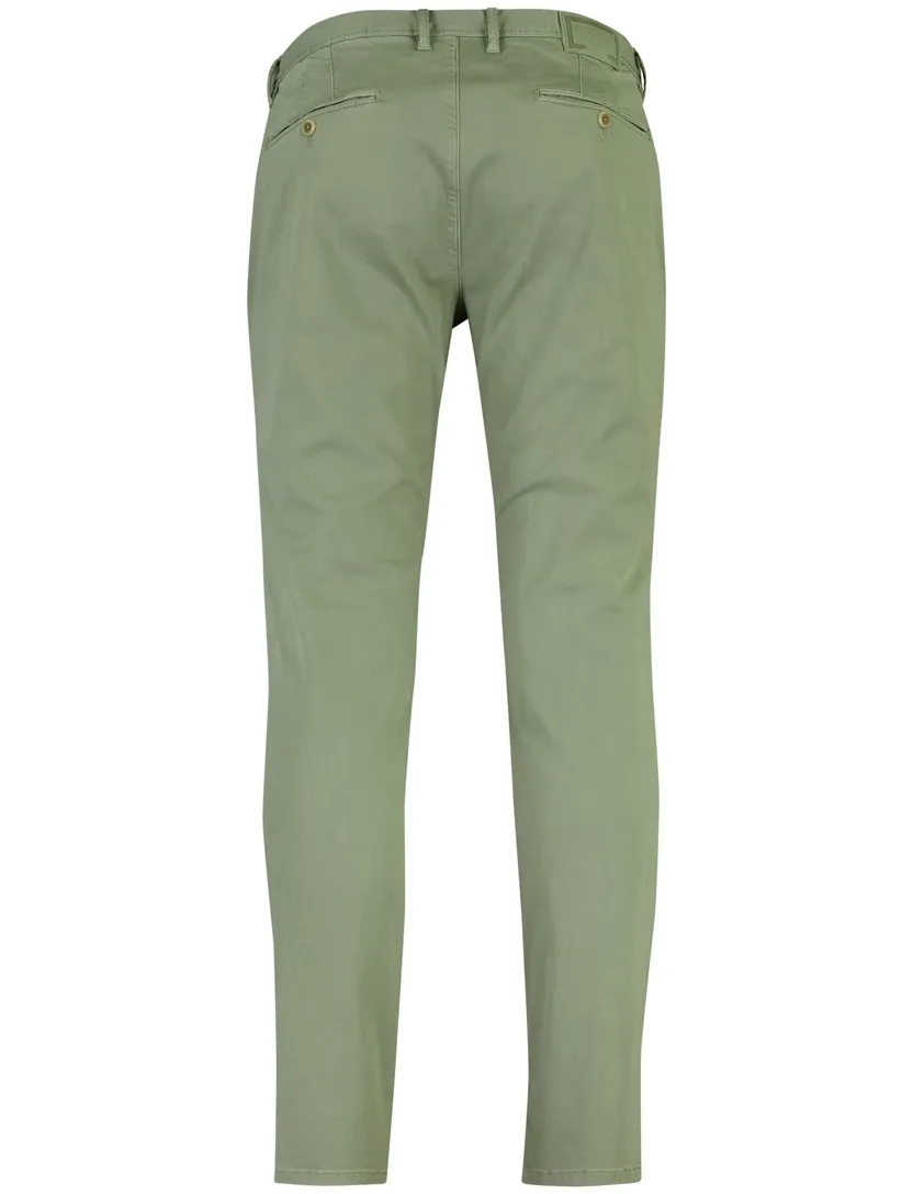 pantalon Alberto Rob chino slim fit groen