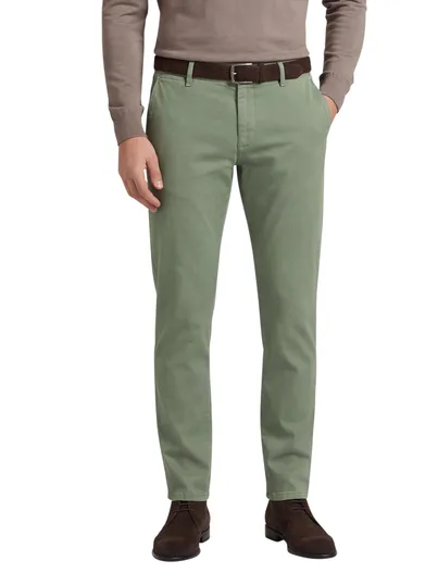 Alberto groene pantalon Alberto Rob chino