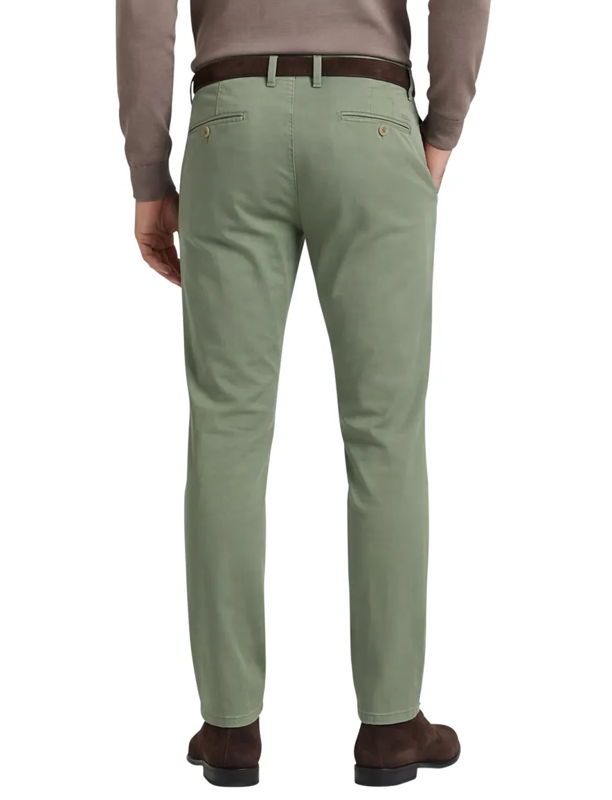 groene pantalon Alberto Rob chino