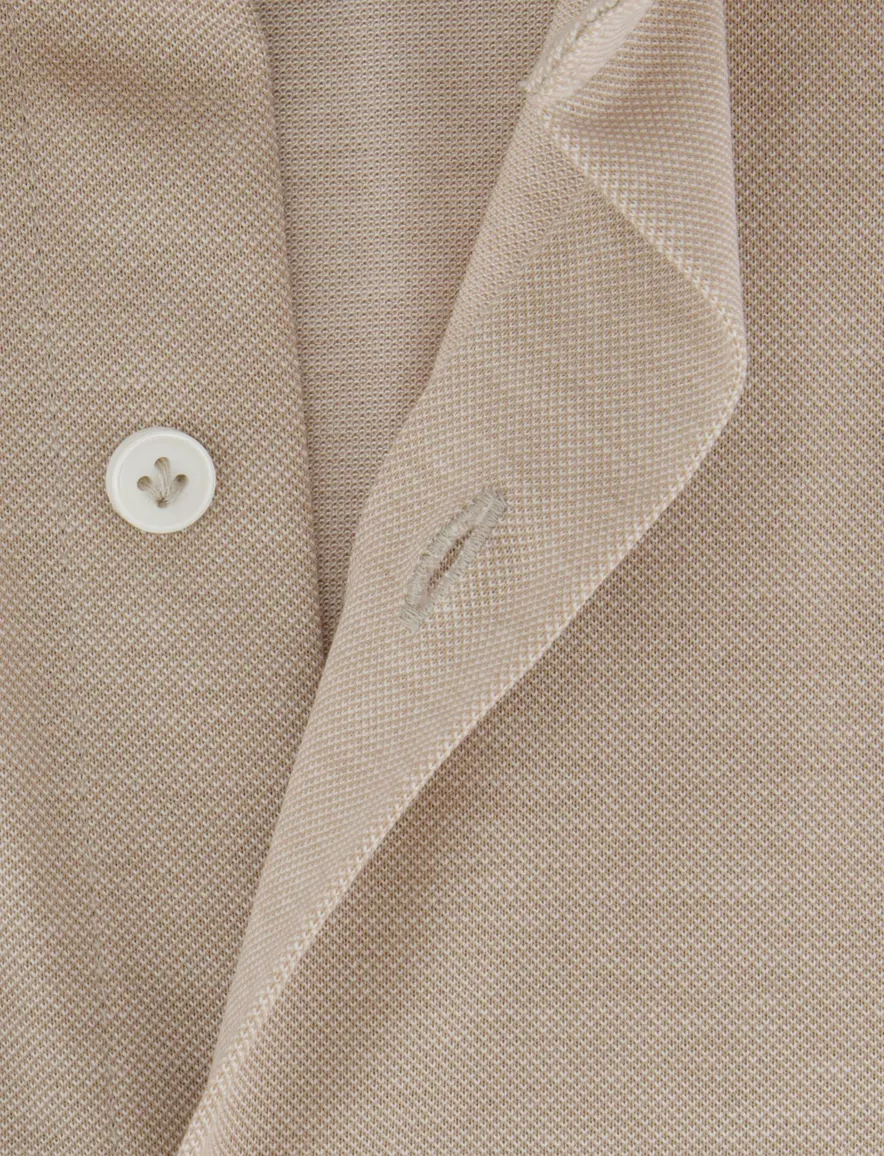 Cavallaro overhemd jersey beige