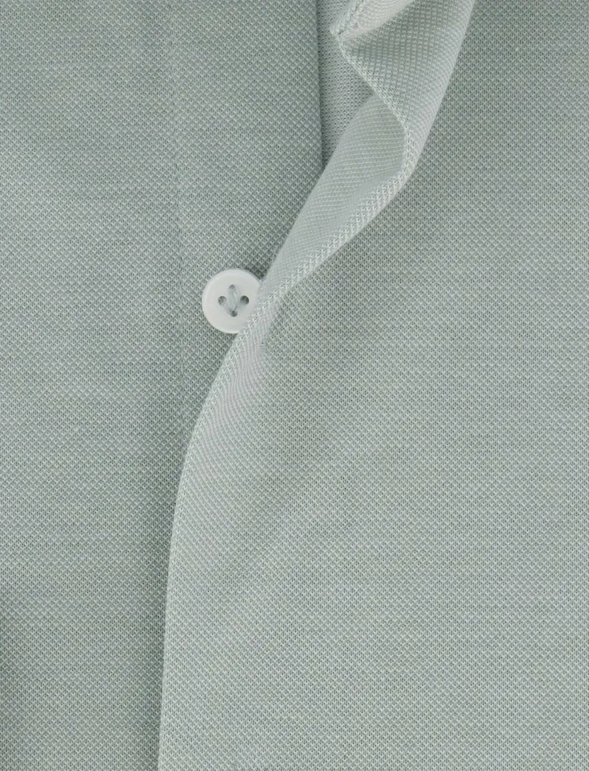 Jersey overhemd lichtgroen Cavallaro