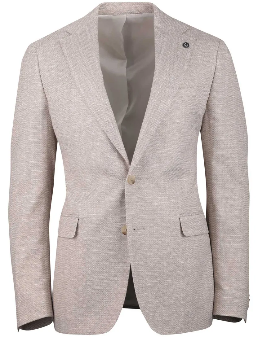 Colbert Cavallaro beige slim fit