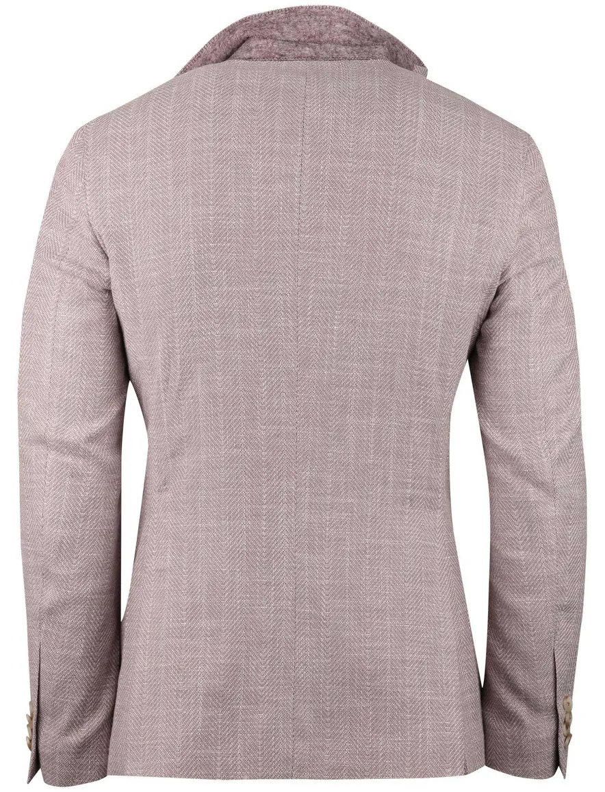 Roze colbert Cavallaro gevoerd Torano
