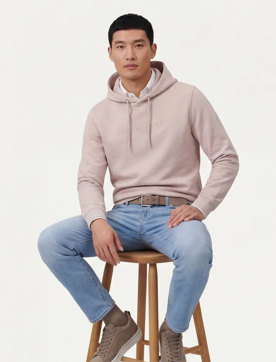 Cavallaro Murano Hoodie beige