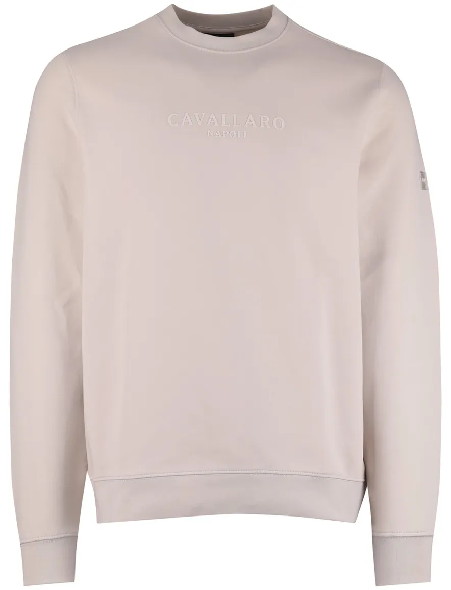 beige sweater Cavallaro slim fit beige