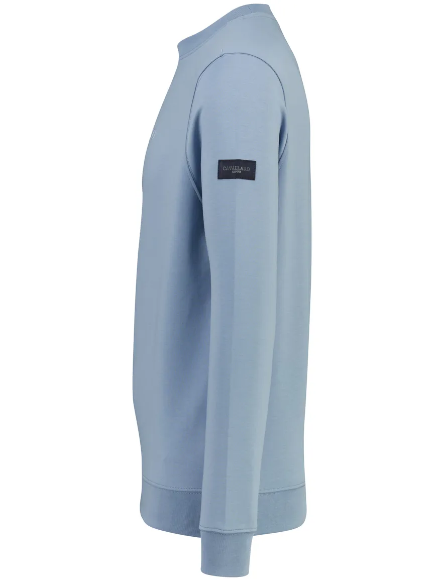 Sweater Cavallaro Murano ronde hals blauw