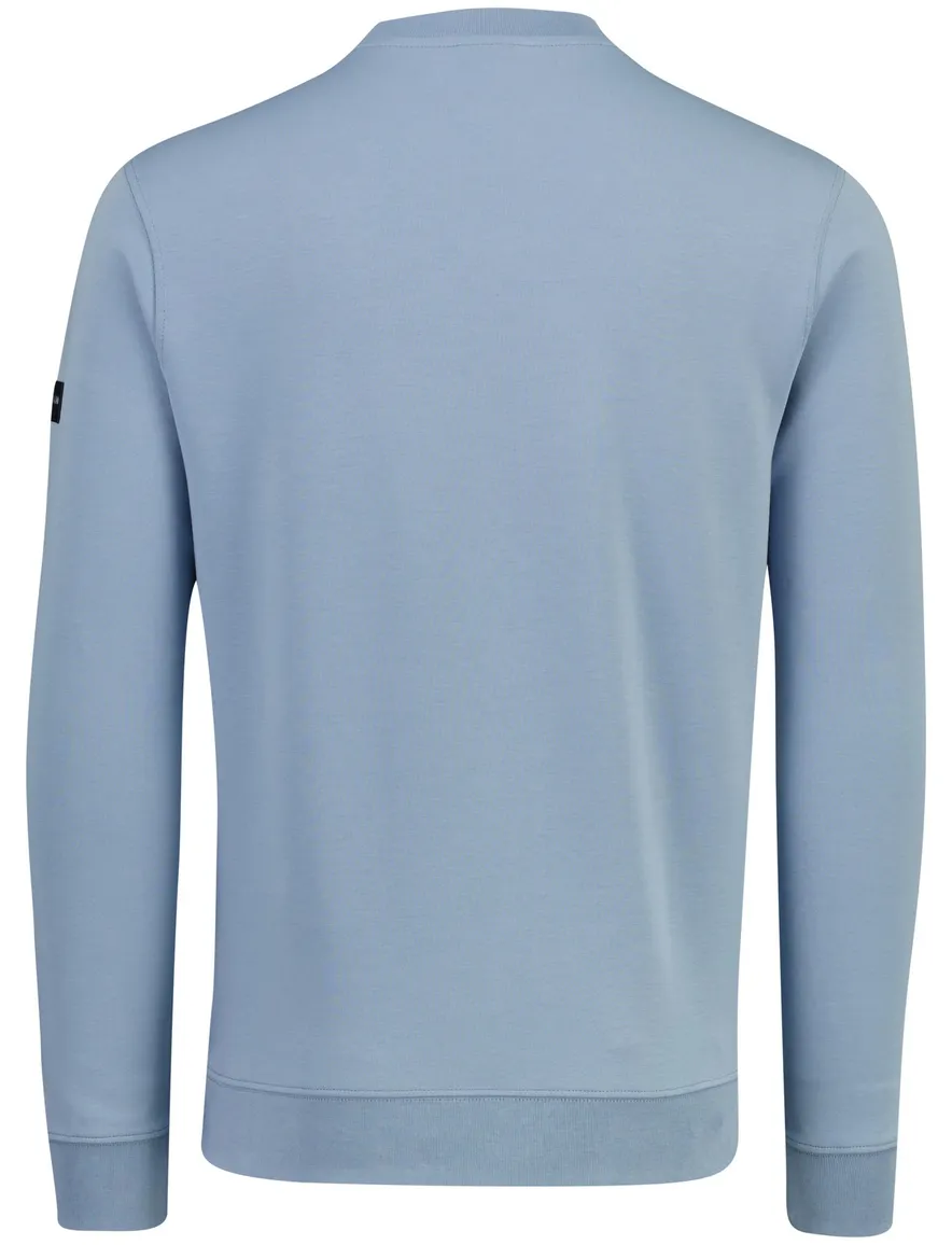 Sweater Cavallaro Murano ronde hals blauw