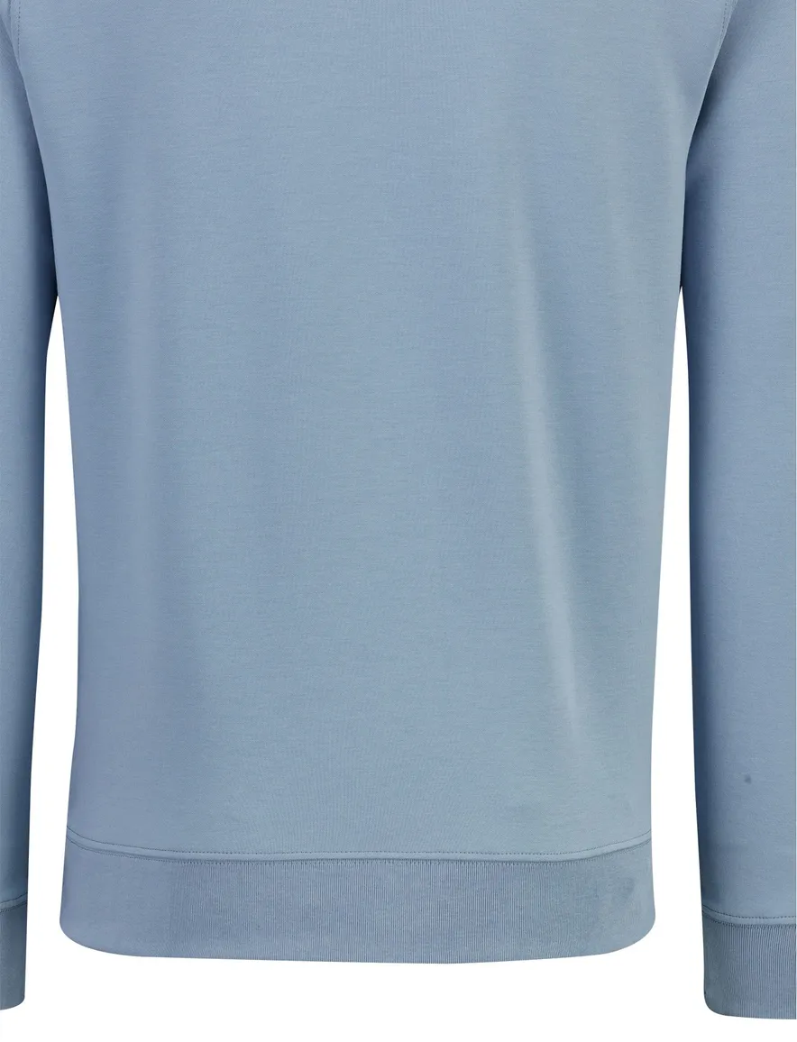 Sweater Cavallaro Murano ronde hals blauw