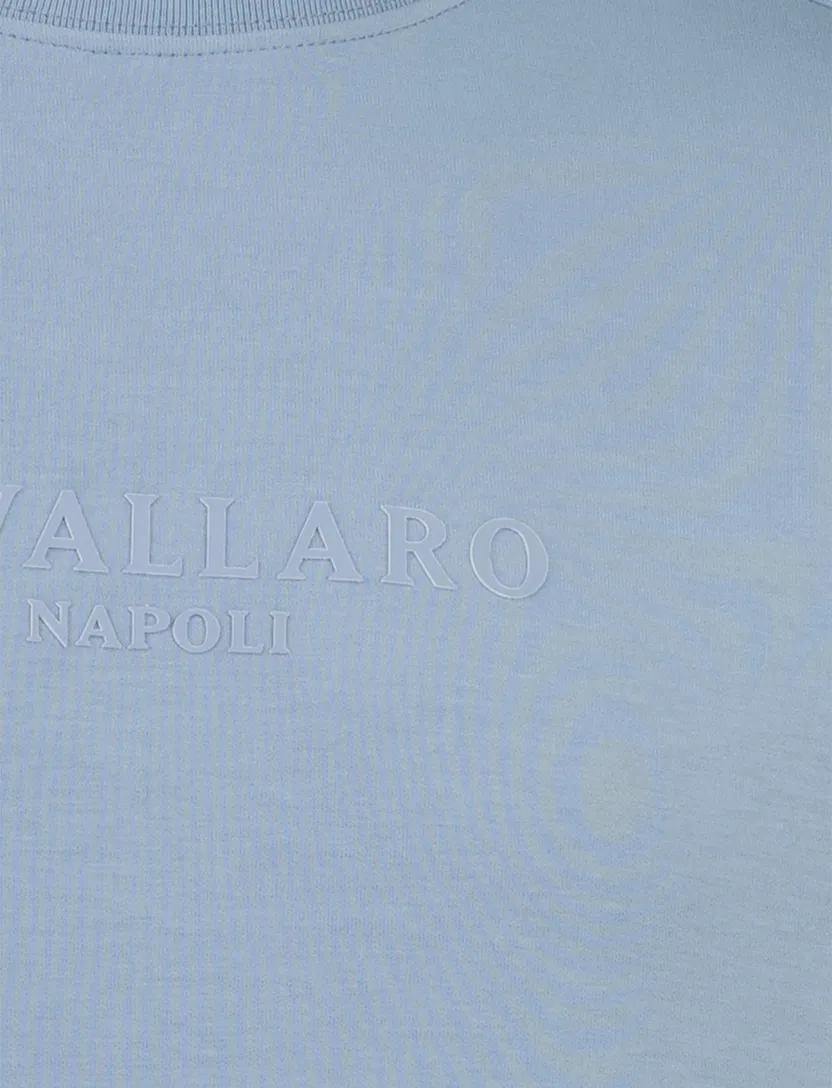 Blauwe Cavallaro Murano sweater ronde hals
