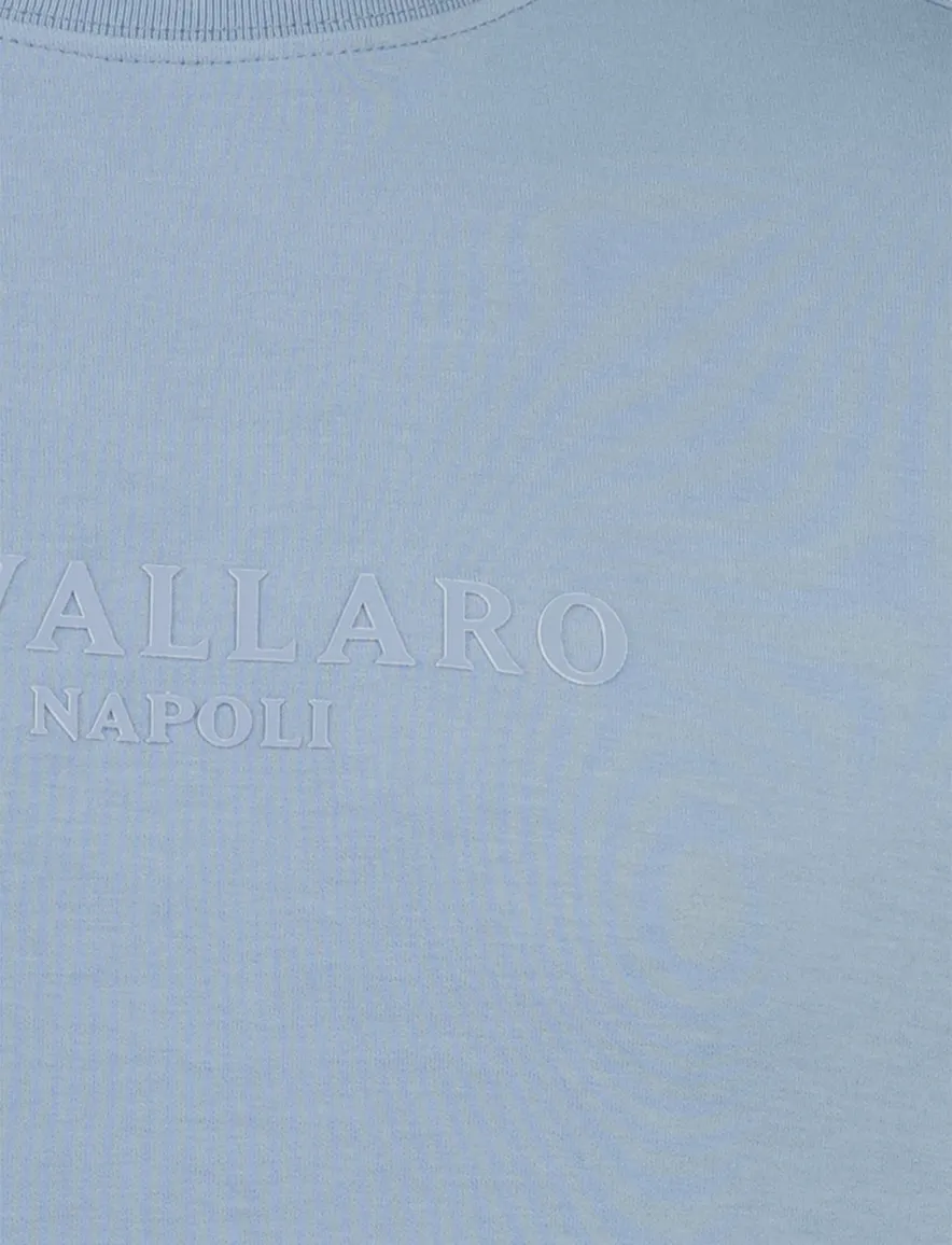 Sweater Cavallaro Murano ronde hals blauw