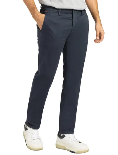 Mac Mac Driver chino donkerblauw slim fit