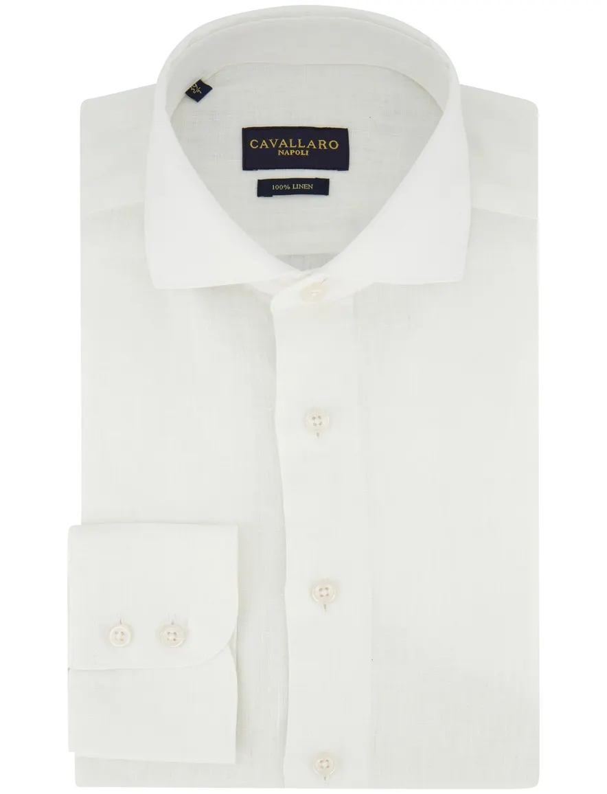 Cavallaro Ferentino mouwlengte 7 overhemd wit