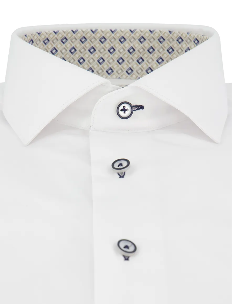 Cavallaro Fiuggi overhemd wit