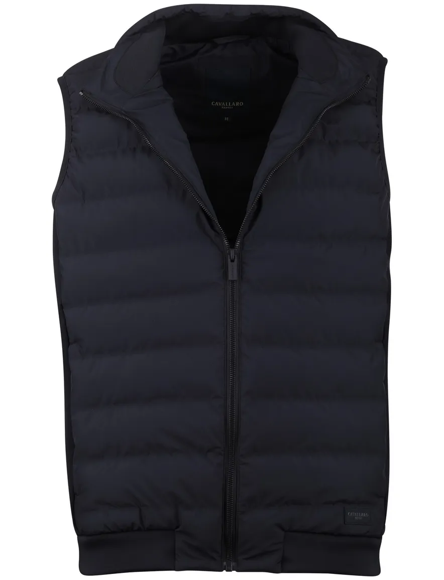 Cavallaro gewatteerde bodywarmer waterafstotend navy