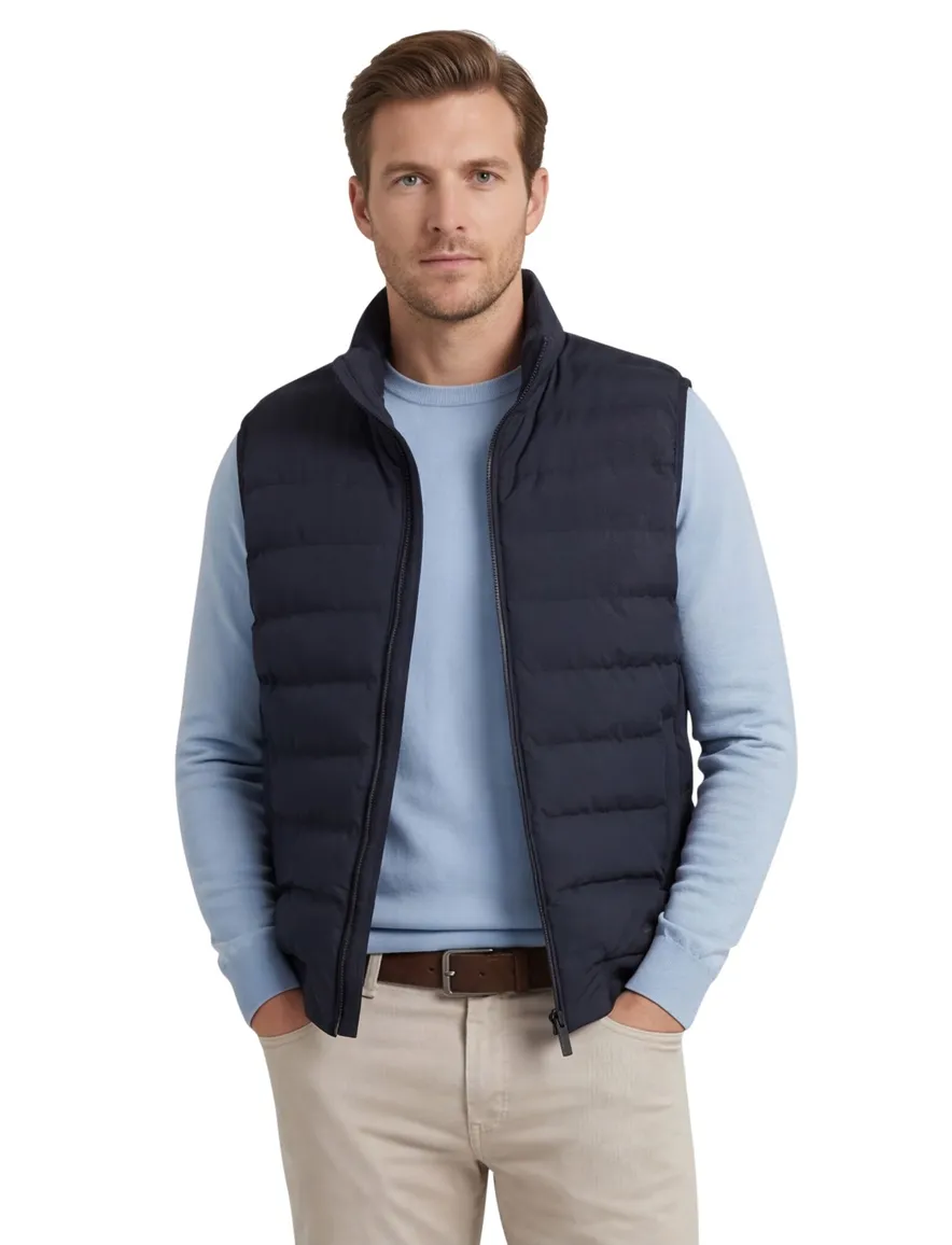 Cavallaro gewatteerde bodywarmer waterafstotend navy