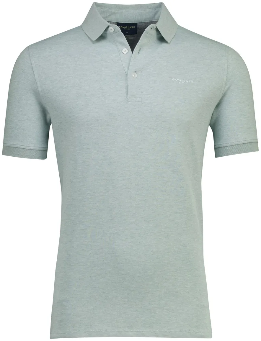 Cavallaro Bavone poloshirt mint groen