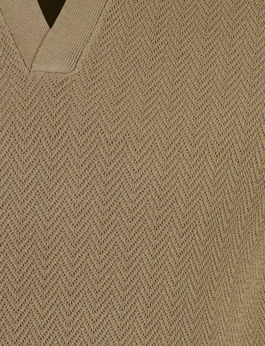 Cavallaro Mironi poloshirt bruin