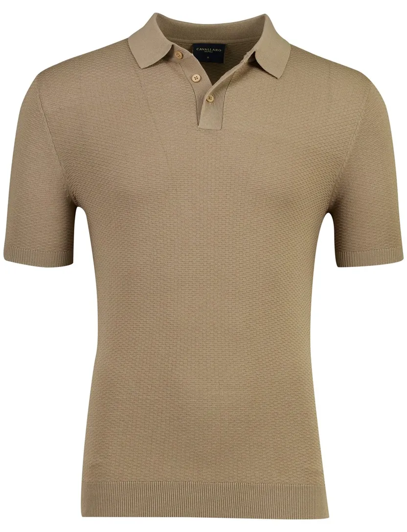 Korte mouw polo Milanio polo Cavallaro Napoli met boord