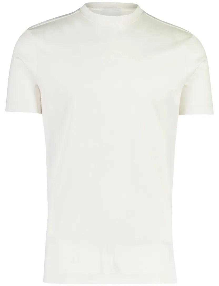 T-shirt Cavallaro Luvati Tee ronde hals wit