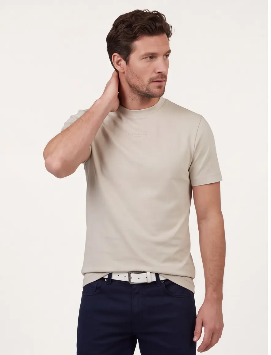 Cavallaro Luvati T-shirt creme