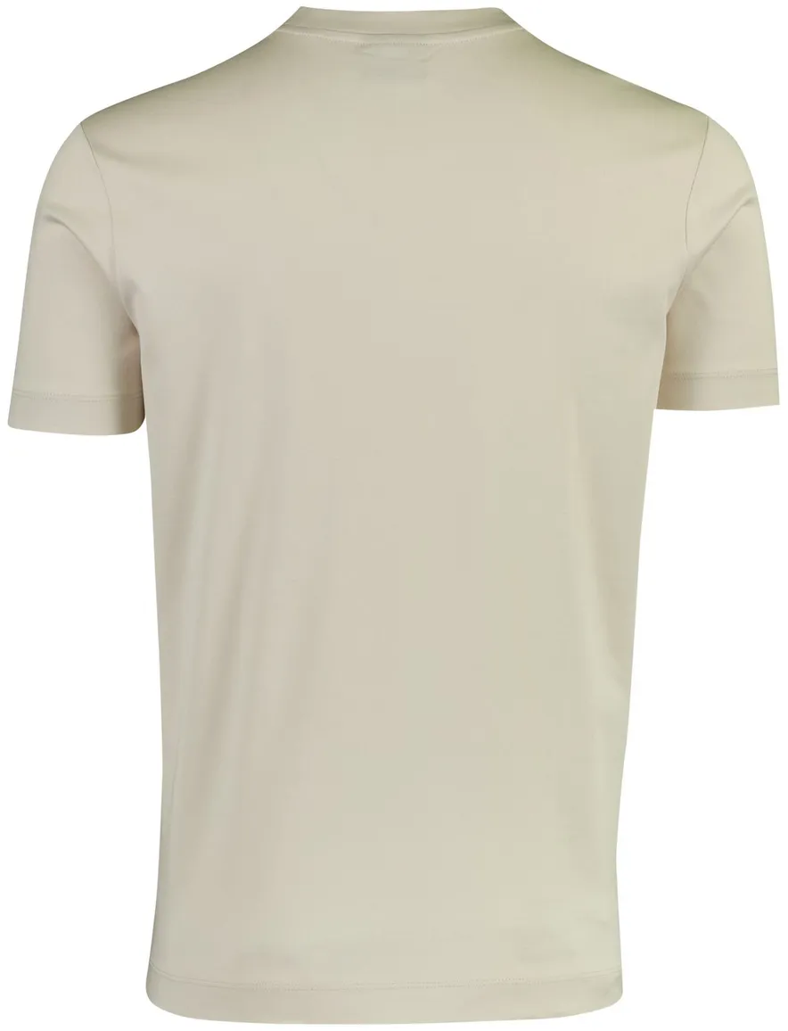 Cavallaro Napoli Luvali t-shirt effen creme