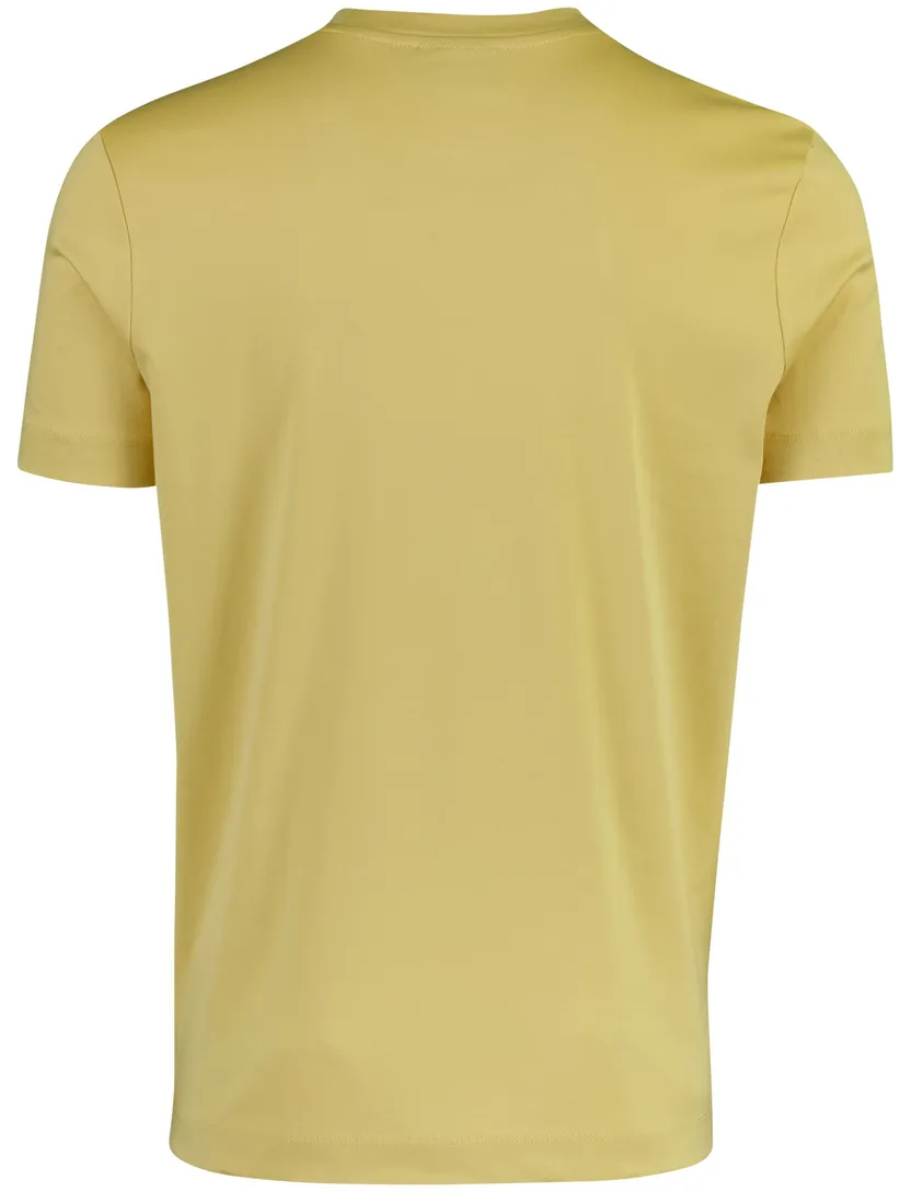 Geel t-shirt Cavallaro Luvali korte mouwen