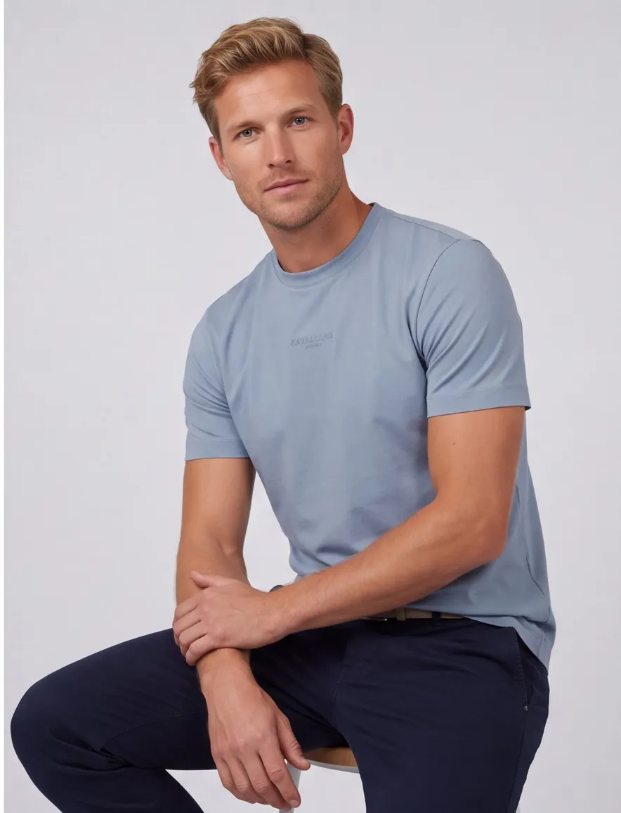 Cavallaro Luvati T-shirt blauw