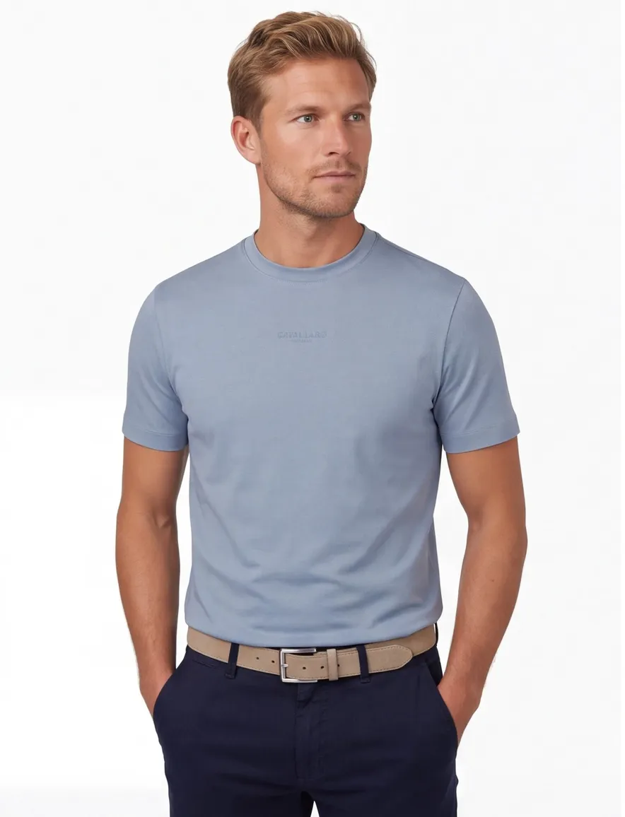 Cavallaro Luvati T-shirt blauw