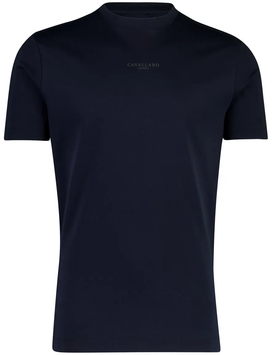 Cavallaro Luvati t-shirt donkerblauw