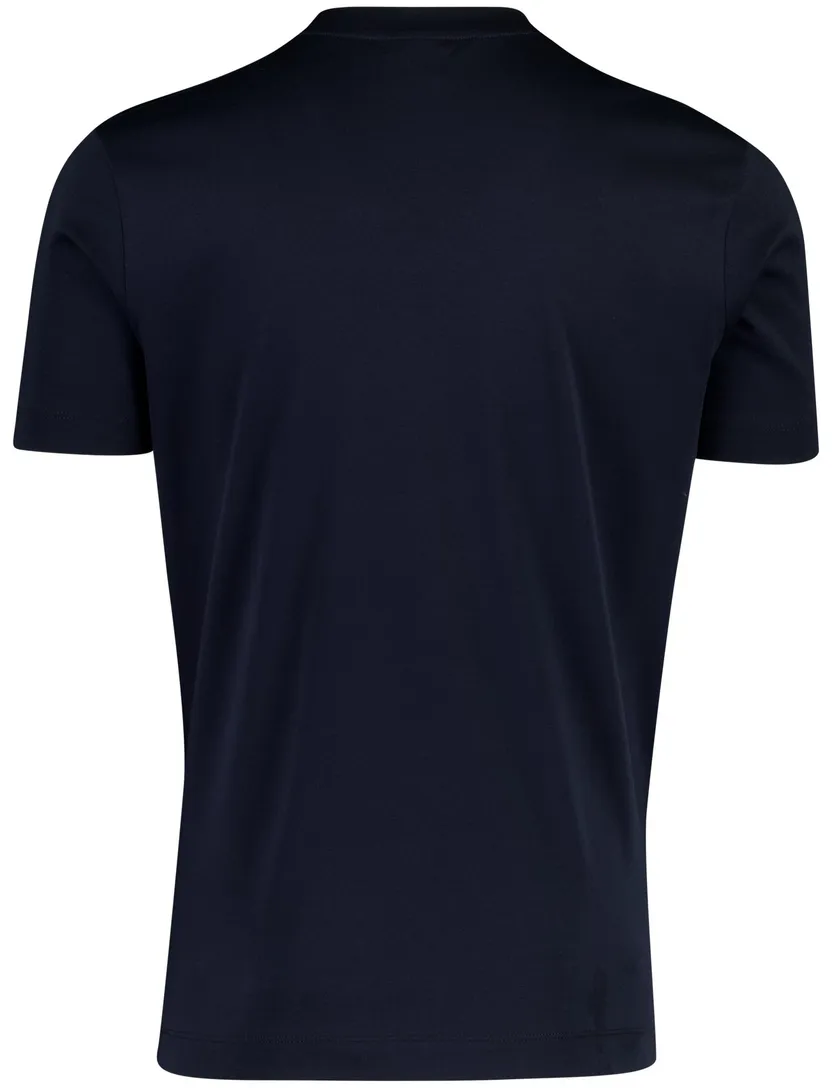 T-shirt Cavallaro Luvati Tee ronde hals donkerblauw logo