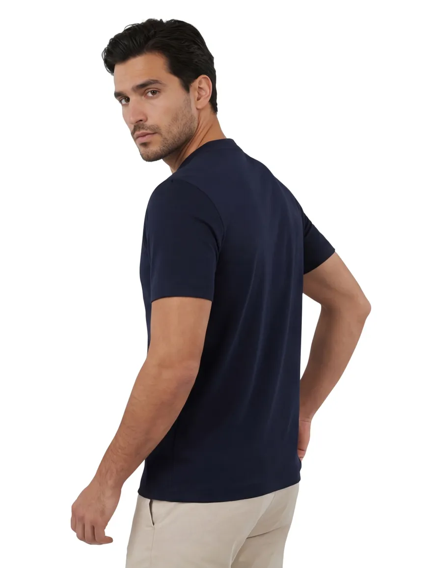 Cavallaro Luvati t-shirt donkerblauw