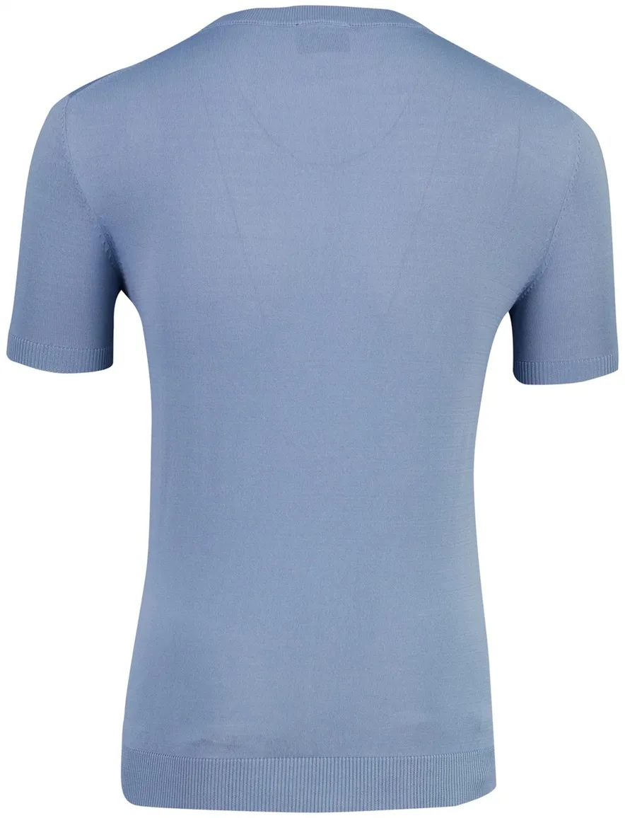 Milo Tee Cavallaro Napoli regular fit blauw