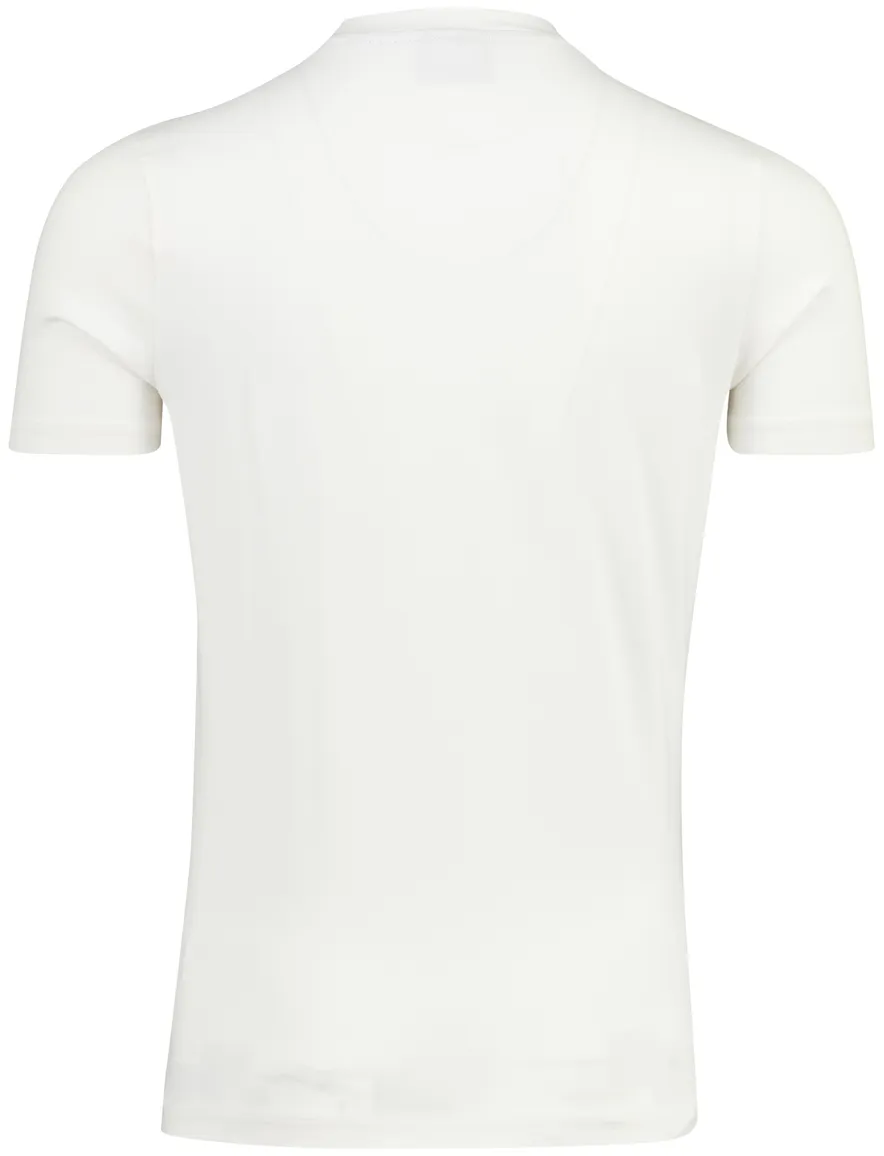 T-shirt Cavallaro Bari Tee ronde hals off white