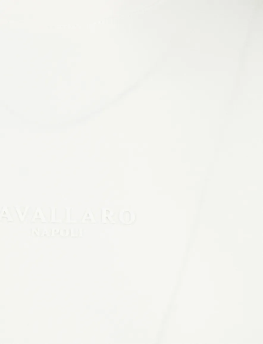 Cavallaro Bari Tee t-shirt wit korte mouw