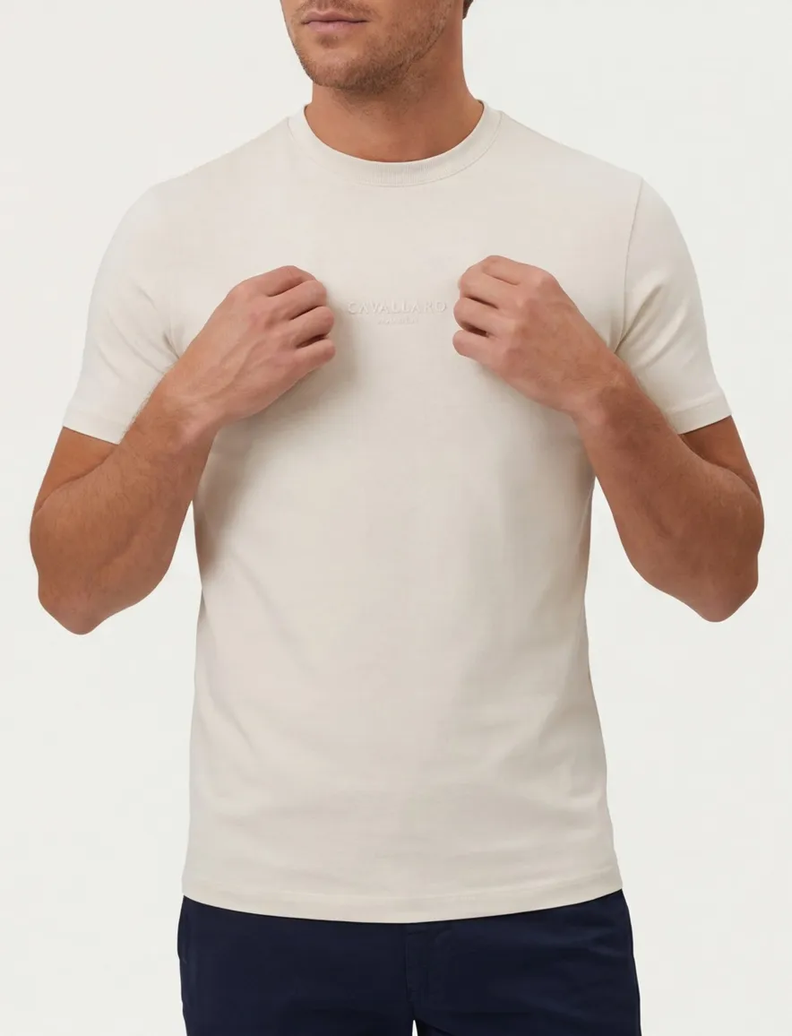 Cavallaro Bari t-shirt beige