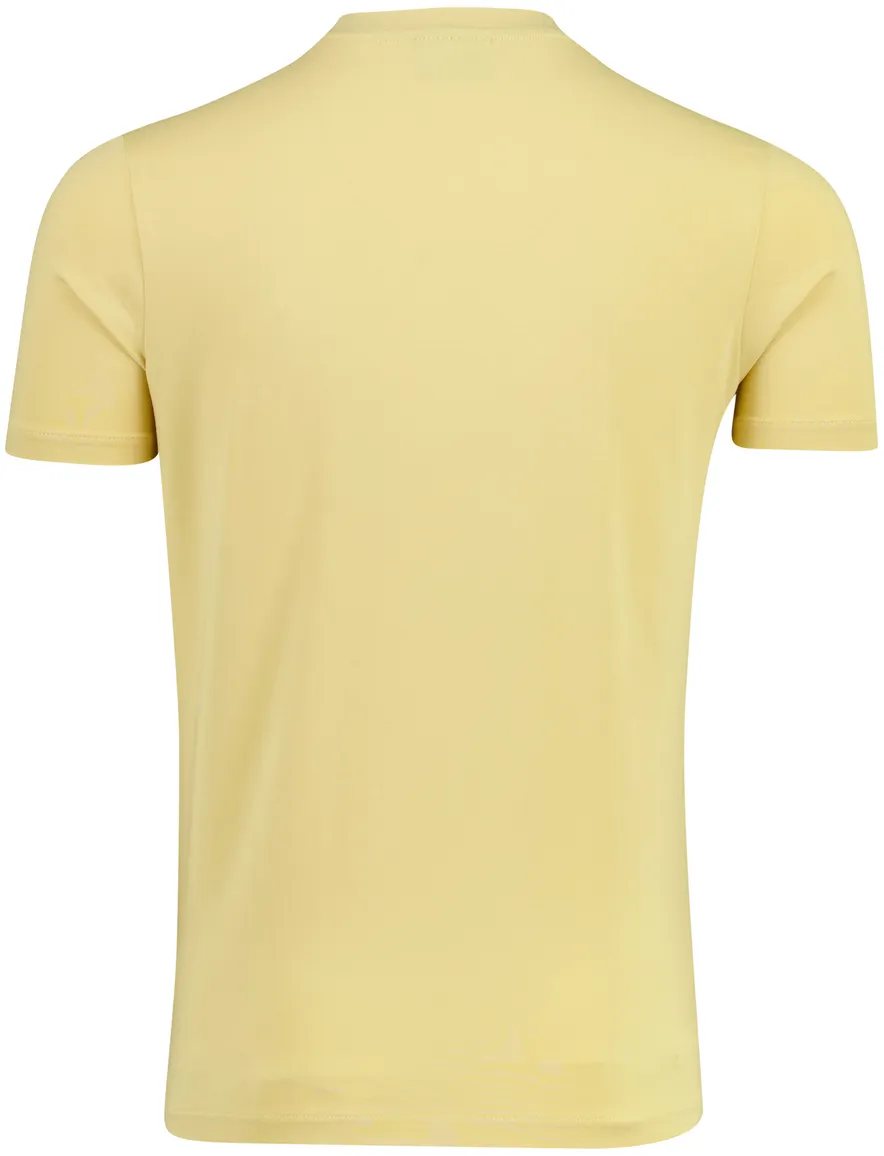 Cavallaro Bari Tee t-shirt geel korte mouw