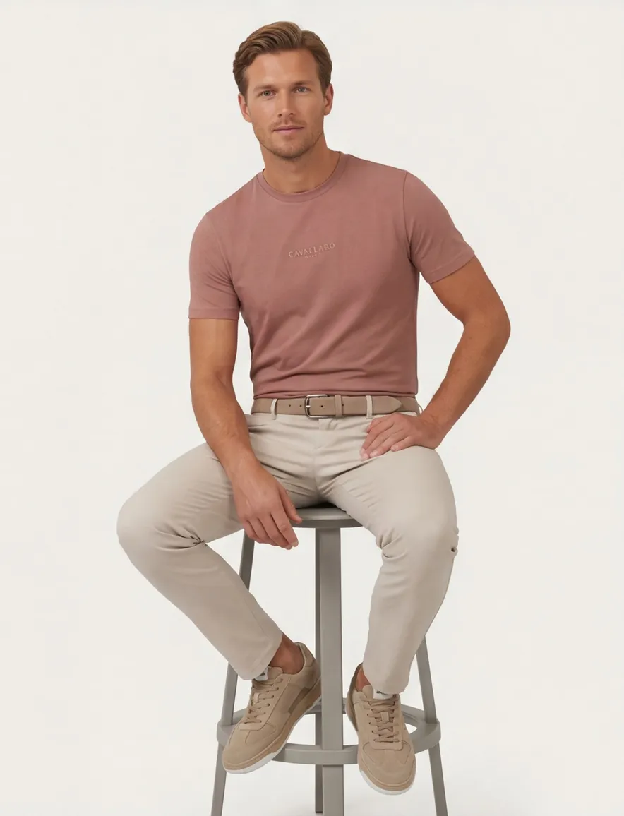 Cavallaro Bari t-shirt oud roze