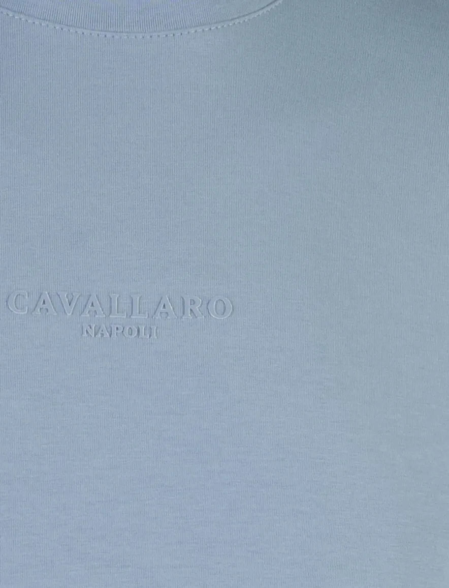 Cavallaro Bari t-shirt lichtblauw