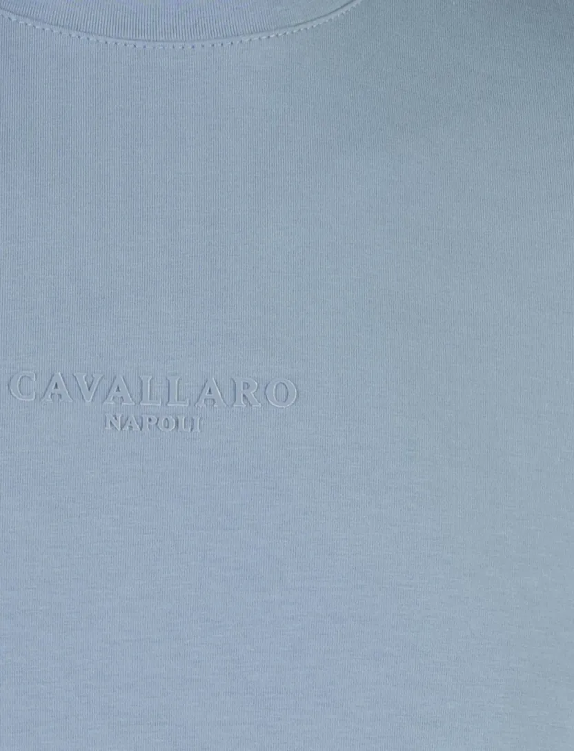T-shirt Cavallaro Napoli Bari Tee met opdruk regular fit