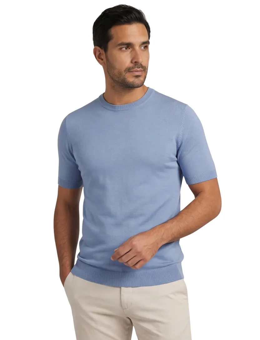 T-shirt Cavallaro Napoli Bari Tee met opdruk regular fit