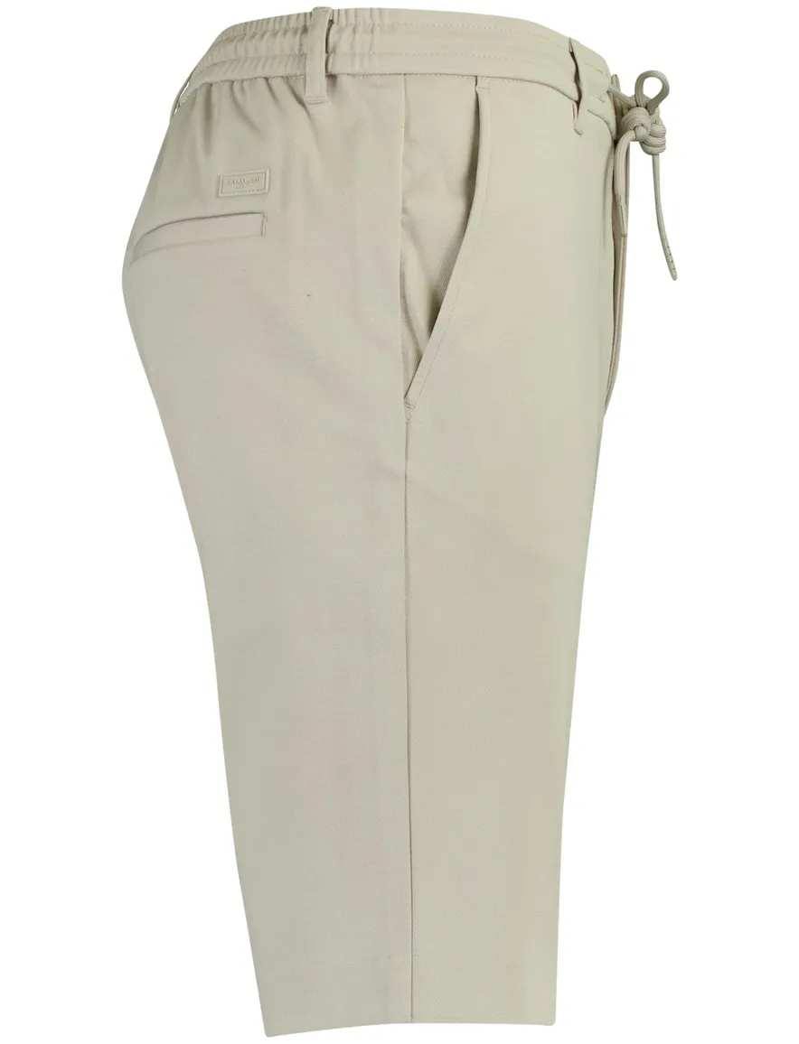 beige bermuda Cavallaro slim fit elastische band
