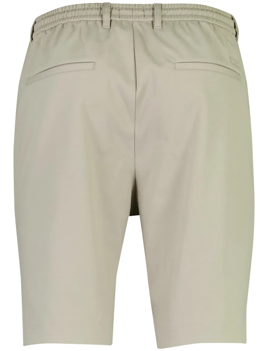 beige bermuda Cavallaro slim fit elastische band
