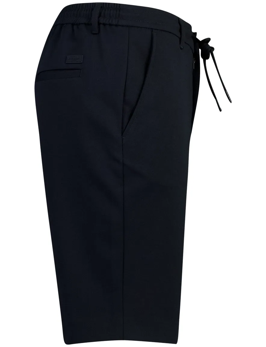 donkerblauwe bermuda Cavallaro normale fit