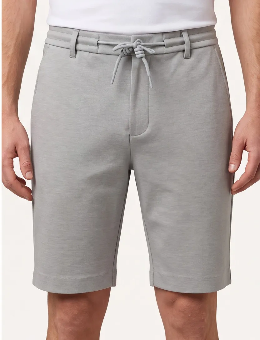 Korte broek Cavallaro Zaverio groen elastisch band