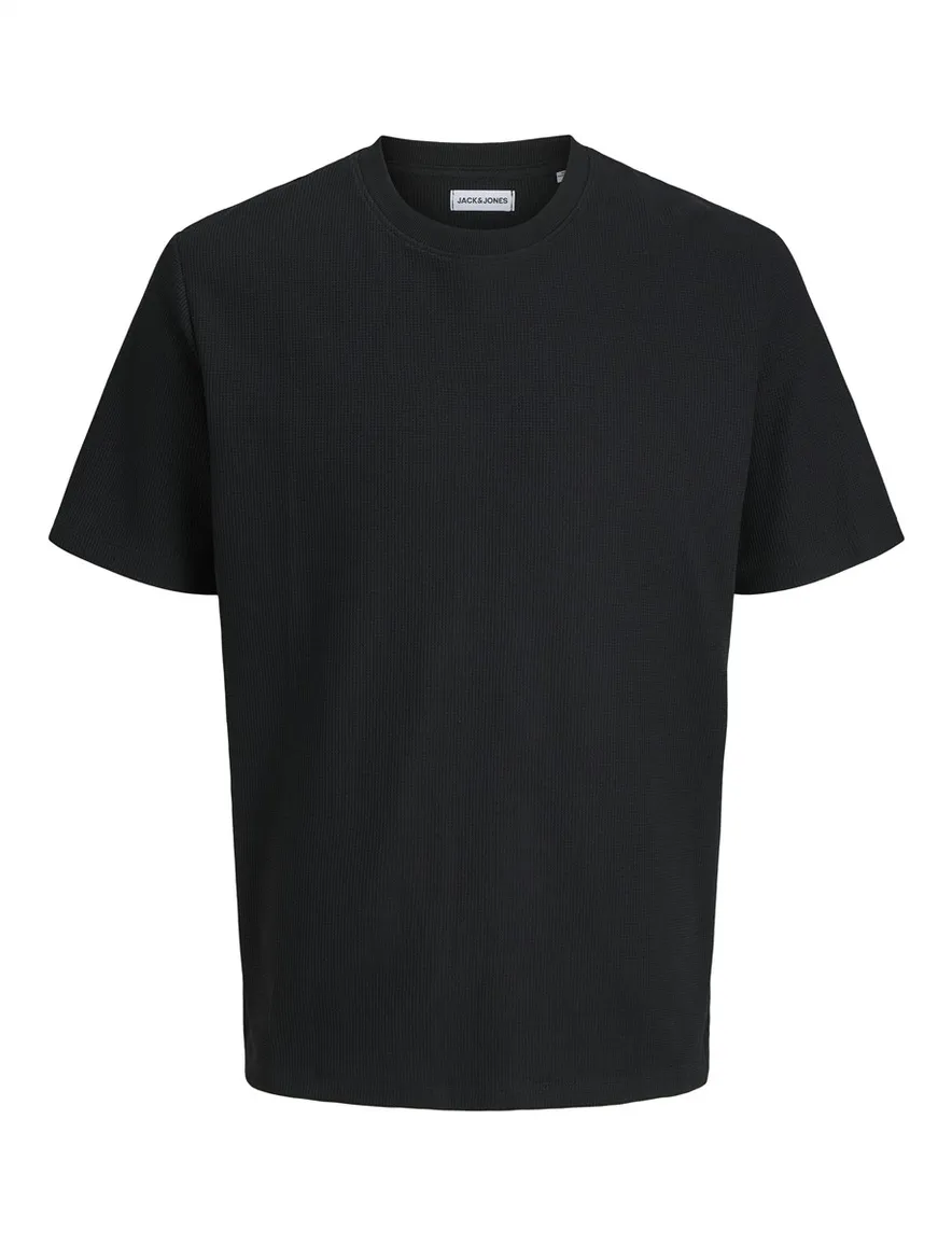 T-shirt zwart Jack & Jones Plus Size ronde hals