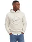 Jack & Jones Plus Size hoodie creme met opdruk