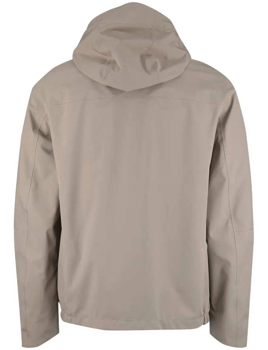 Beige kort windjack Reset normale fit