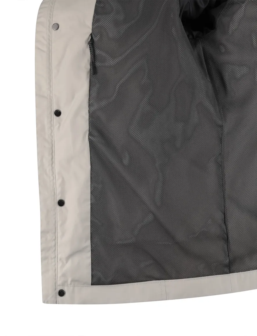 Reset beige zomerjas dubbele borstzak