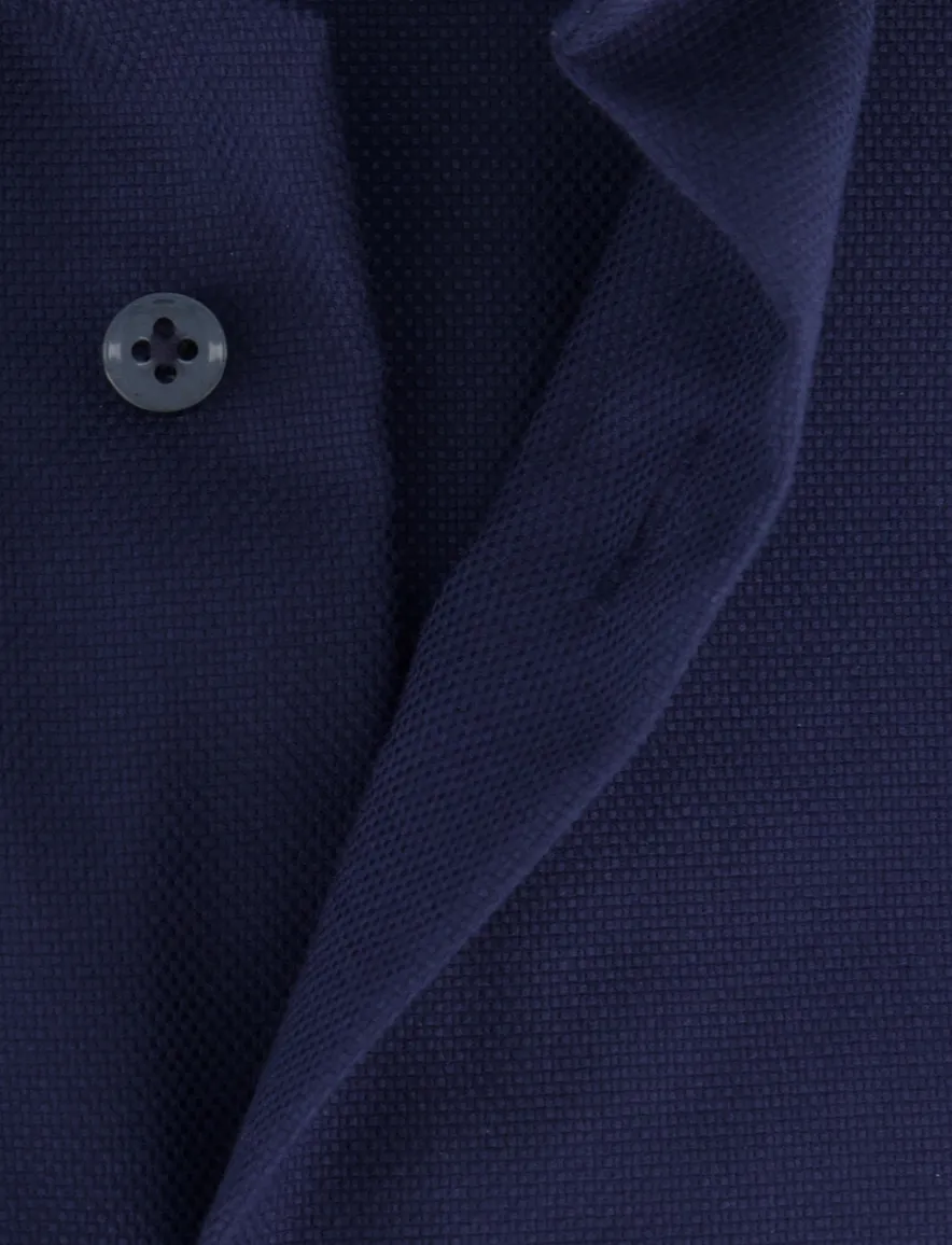 Donkerblauw overhemd Eterna 1863 normale fit