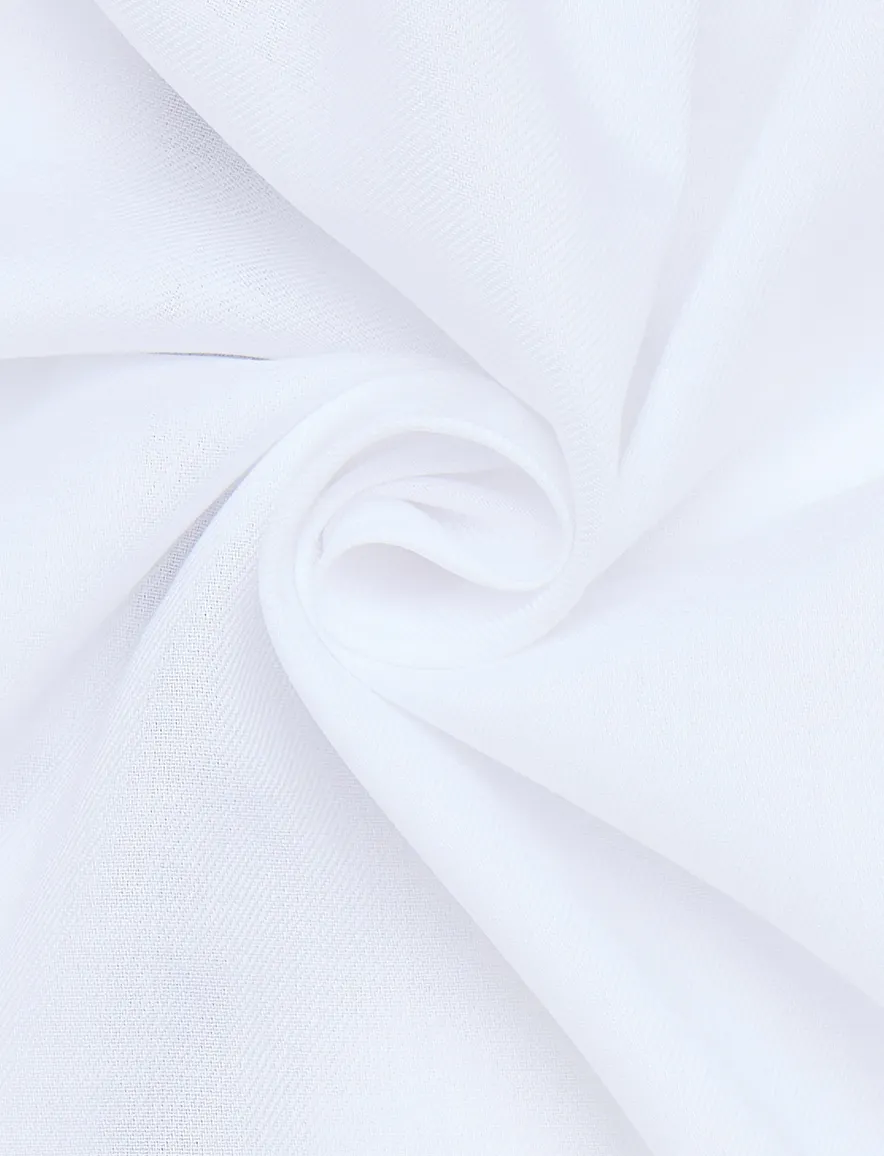 Eterna Comfort Fit overhemd wit klassiek witte knoop